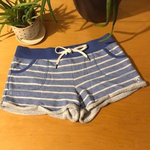 Aeropostale Blue Striped Beach Shorts